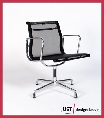 Vitra Eames ea108 Zwart Netweave Gepolijst voorraad 18 beschikbaar voor biedingen