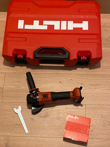 Meuleuse HILTI sans fil avec disque et batterie beschikbaar voor biedingen