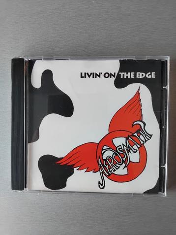 Cd. Aerosmith.  Livin' on the edge. Live usa '93.