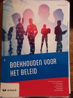 Boekhouden voor het beleid 2022, Boeken, Ophalen of Verzenden, Zo goed als nieuw, Nederlands
