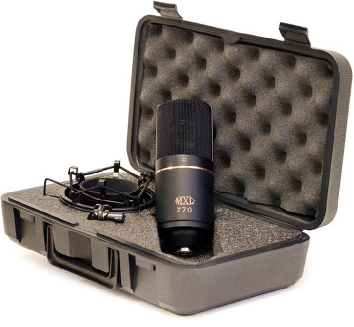 MXL 770 studio microfoon, Telecommunicatie, Zenders en Ontvangers, Zo goed als nieuw, Ontvanger, Ophalen of Verzenden