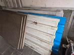 Golfplaten, metalen roosters & polycarbonaatolaten. 15€/stk., Doe-het-zelf en Bouw, Ophalen, Gebruikt