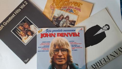 4 vinyl best-of albums, abba, john denver, bryan ferry, Cd's en Dvd's, Vinyl | Pop, Gebruikt, 1980 tot 2000, 12 inch, Ophalen of Verzenden