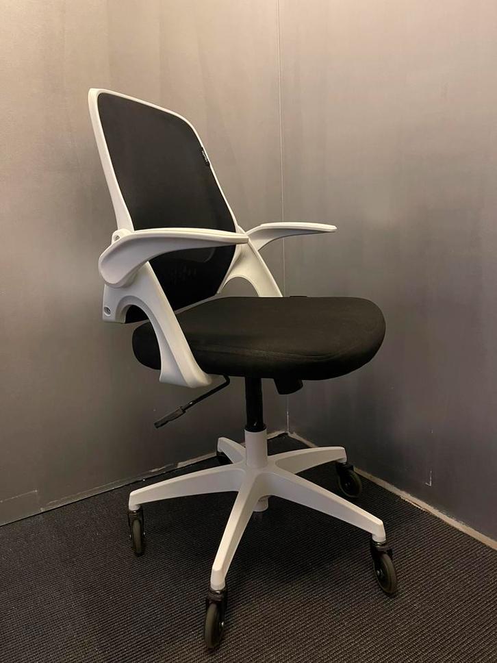 Chaise de bureau, Huis en Inrichting, Bureaustoelen, Gebruikt, Bureaustoel, Wit, Ergonomisch, Ophalen