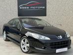 Peugeot 407 Coupé 3.0 HDi V6 SPORT (bj 2011, automaat), Auto's, Zwart, Parkeersensor, Zwart, Leder