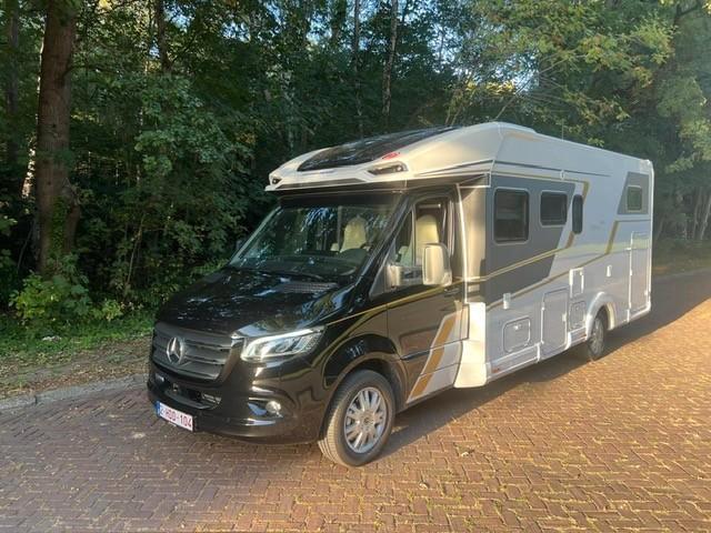 Camper Eura Mobil Contura 766 EF Comfort, Caravans en Kamperen, Mobilhomes, Bedrijf, tot en met 4, Half-integraal, Eura Mobil