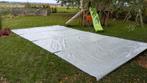 Bâche à barres de 4 sur 7.5 m pour piscine, Jardin & Terrasse, Enlèvement, Utilisé, Couverture de piscine