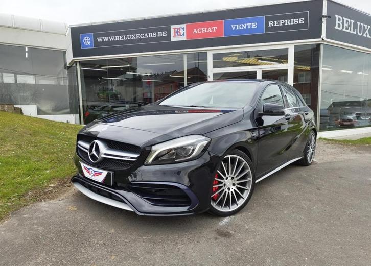 Mercedes-Benz A 45 AMG 4-Matic *UITLAAT*RACE*PANO*CAMER, Auto's, Mercedes-Benz, Bedrijf, Te koop, A-Klasse, 4x4, ABS, Achteruitrijcamera