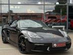Porsche 718 Boxster 2.0 Turbo PDK PDLS+ CHRONO EXHAUST JA20, Auto's, Achterwielaandrijving, 4 cilinders, Cabriolet, Zwart