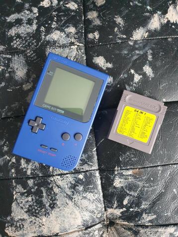 Mooi gameboy pocket  Nintendo retro met 64 in 1 retro game  beschikbaar voor biedingen