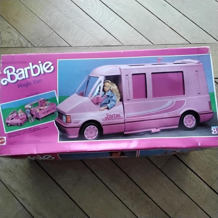 Vintage barbie camper, Kinderen en Baby's, Speelgoed | Poppen, Zo goed als nieuw, Barbie, Ophalen
