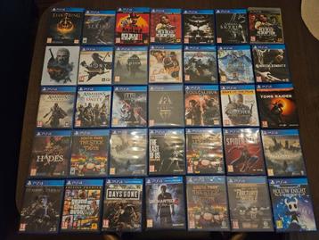 Jeux PS4 beschikbaar voor biedingen