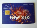 oude telefoonkaart Belgacom 2000 geldig tot 31/12/2002, Verzamelen, Telefoonkaarten, Ophalen of Verzenden