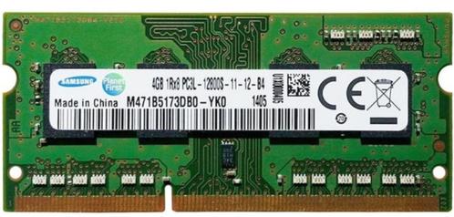 Samsung 4GB DDR3 1600MHZ (PC3-12800) So-Dimm, Computers en Software, RAM geheugen, Zo goed als nieuw, Laptop, 4 GB, DDR3, Ophalen of Verzenden