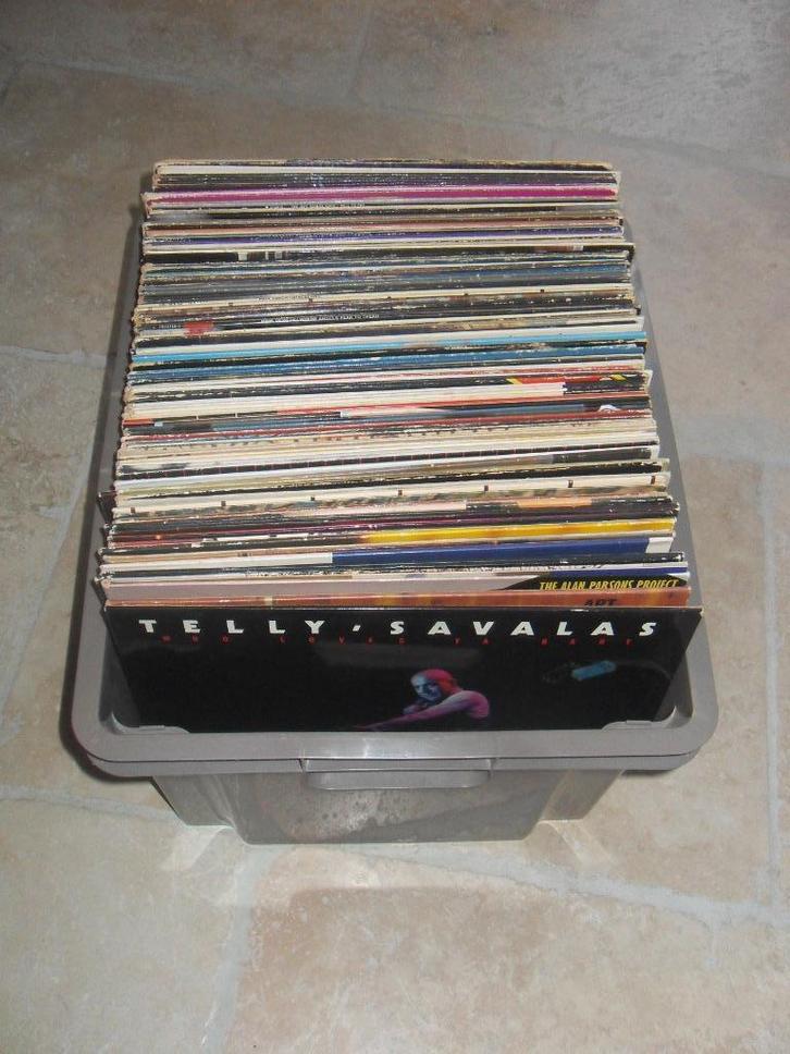 Lot lp's, Cd's en Dvd's, Vinyl | Pop, Gebruikt, 1980 tot 2000, 12 inch, Ophalen of Verzenden