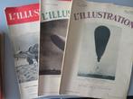 3 tijdschriften L'illustration 1932-1941 Hindenburg - Guerre, Boeken, Tijdschriften en Kranten, Verzenden, Zo goed als nieuw, Overige typen