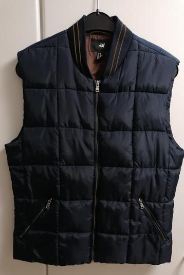 Donkerblauwe bodywarmer, M