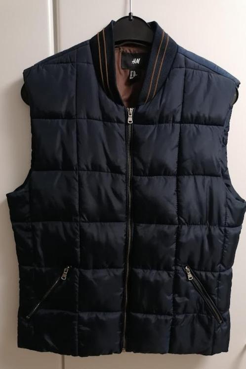 Donkerblauwe bodywarmer, M, Vêtements | Hommes, Blousons sans Manches, Comme neuf, Enlèvement ou Envoi