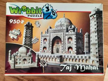 Puzzle 3D Wrebbit Taj Mahal, 950 pièces
