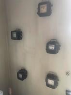 Lot van 5 oude elektriciteitsmeters, Ophalen of Verzenden