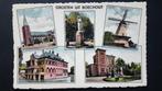 Postkaart Groeten uit Boechout Kerk Molen ..., Ophalen of Verzenden, 1940 tot 1960, Gelopen, Antwerpen
