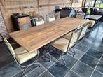 Tafel met 6 stoelen, Huis en Inrichting, Tafels | Eettafels, Ophalen, Gebruikt