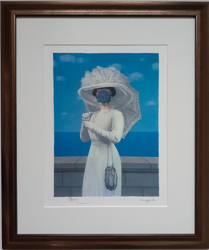 "La Grande Guerre" - René Magritte, Antiek en Kunst, Kunst | Litho's en Zeefdrukken, Ophalen