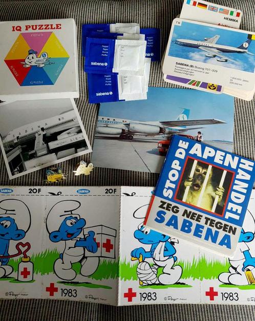 SABENA verzameling, Verzamelen, Sabenasouvenirs, Gebruikt, Ophalen of Verzenden