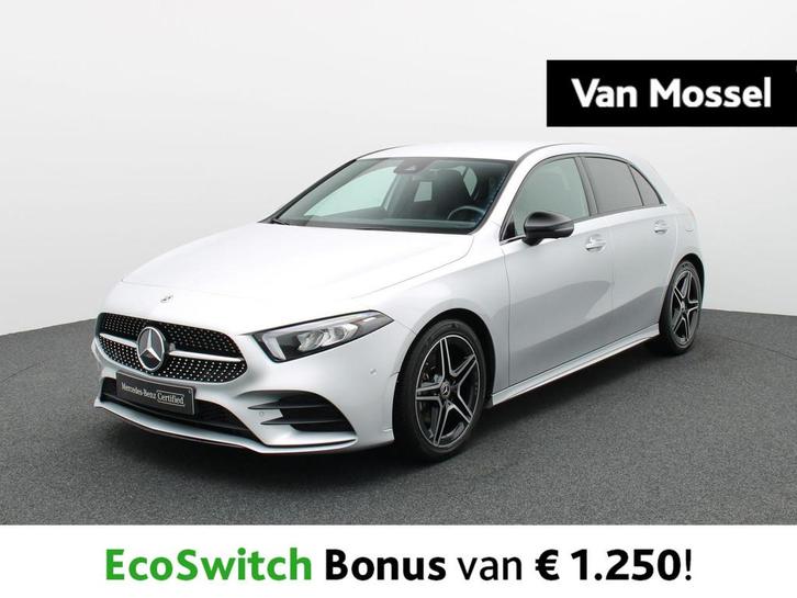 Mercedes-Benz A 200 AMG LINE + LED + NIGHTPAKKET + 360 VIEW, Auto's, Mercedes-Benz, Bedrijf, Te koop, A-Klasse, 360° camera, Airconditioning