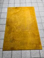 Vloerkleed tapijt effen oker geel 133 x 195, Ophalen, Zo goed als nieuw