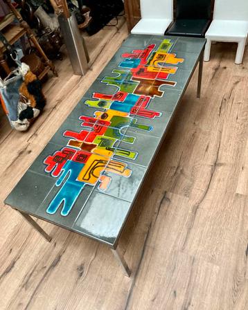 Vintage keramiek koffietafel Juliette Belarti beschikbaar voor biedingen