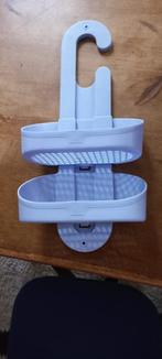 porte-savon en plastique bleu, Ophalen, Blauw