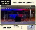 Location - Pack sono et lumières - Formule essentielle, Ophalen, Zo goed als nieuw, Audio