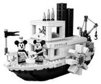 Lego 21317 Steamboat Willie MISPRINT Sealed Nieuw, Ophalen of Verzenden, Mickey Mouse, Nieuw, Beeldje of Figuurtje