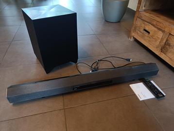 Sony HT CT260 soundbar met draadloze subwoofer, Audio, Tv en Foto, Soundbars, Ophalen, Met externe subwoofer