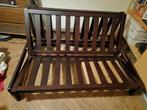 Houten slaapbank Futon 140 cm (alleen onderstel), Ophalen, Gebruikt, 140 cm
