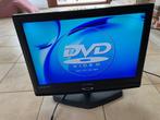 LCD TV (televisie) 55cm ingebouwde DVD speler - functioneel, TV, Hi-fi & Vidéo, Télévisions, Enlèvement, Utilisé, 40 à 60 cm, LCD