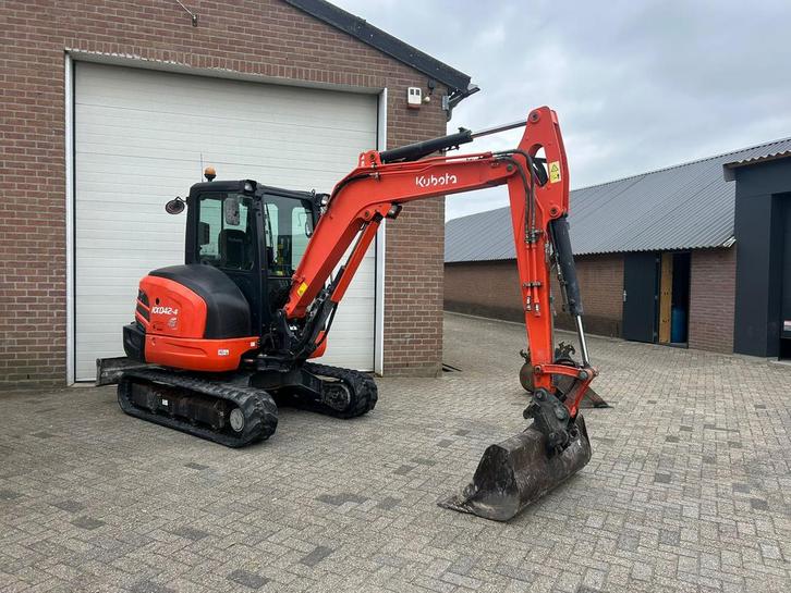 Kubota KX042-4 minigraver graafmachine TOP!!, Zakelijke goederen, Overige Zakelijke goederen, Ophalen