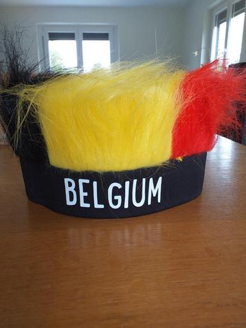 Nieuwe Indiase hoofdband in de kleuren van België.