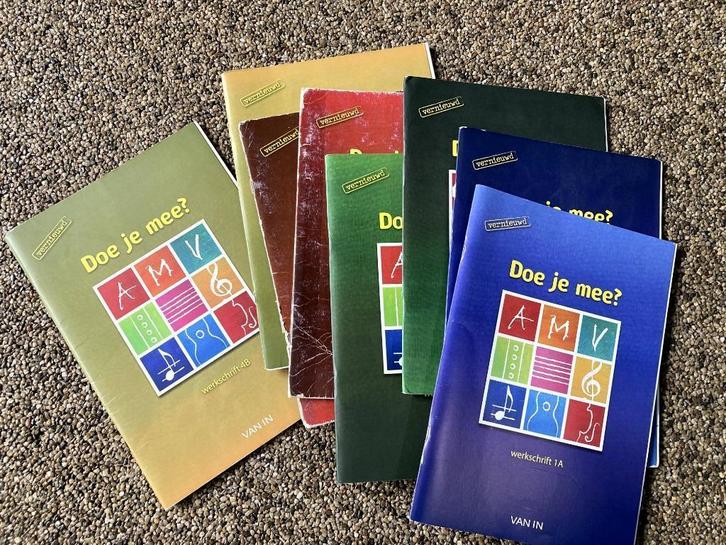 notenleerboeken: Doe je mee AMV, Boeken, Muziek, Gelezen, Ophalen of Verzenden