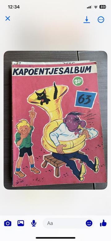 Strips beschikbaar voor biedingen