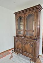 Zeer stevige vitrinekast, Huis en Inrichting, Ophalen, Met deur(en), 200 cm of meer, Zo goed als nieuw