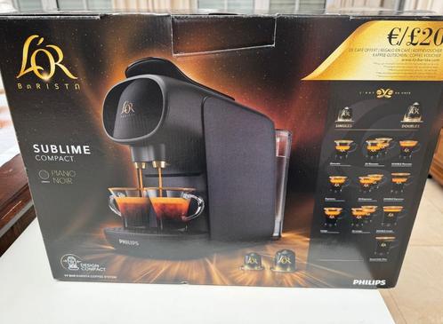 L’Or Barista espressomachine zwart – nieuw, ongebruikt!, Elektronische apparatuur, Koffiezetapparaten, Nieuw, Koffiepads en cups