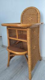 Chaise haute bébé en bambou, Enfants & Bébés, Chaises pour enfants, Enlèvement, Comme neuf, Autres types