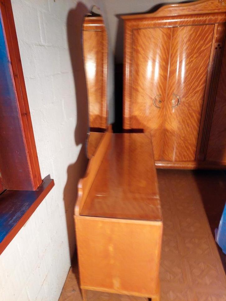 Retro 2 persoonsslaapkamer, Huis en Inrichting, Slaapkamer | Bedden, 90 cm, Ophalen of Verzenden