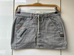 Grijze G-Star raw denim minirok - maat 26, Ophalen of Verzenden, Zo goed als nieuw, Maat 36 (S), Grijs