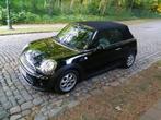 Mini One Cabrio, Auto's, 4 zetels, Zwart, Leder, Handgeschakeld