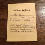 Document Huurkwijting Ledeberg, Verzamelen, Overige Verzamelen, Ophalen of Verzenden