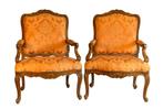 Paire de grands fauteuils Louis XV à la reine, Enlèvement ou Envoi