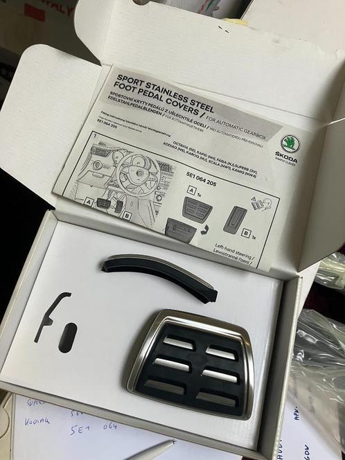 alu sportpedalen skoda 5e1064205, Auto diversen, Auto-accessoires, Nieuw, Ophalen of Verzenden